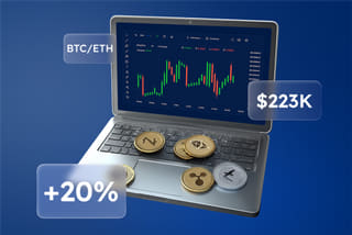 Technology visualisation of an AI automated trading system on Boldequitor
